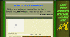 Desktop Screenshot of hartcoexteriors.com